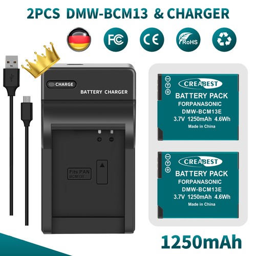Batteria dmw bcm13 - dmw-bcm13, +