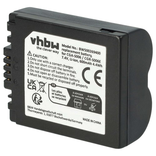 Batteria per panasonic lumix - panasonic,