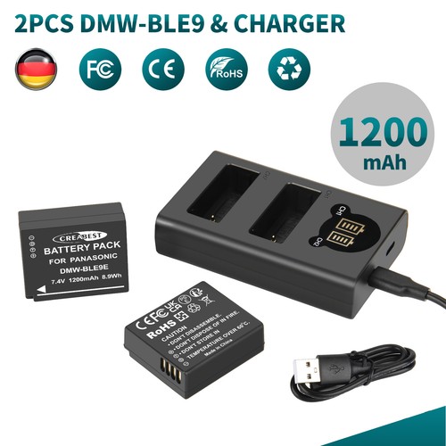 Dmw blg10 ble9 batteria - dmw-blg10,