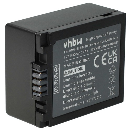 Batteria per panasonic lumix - batteria,